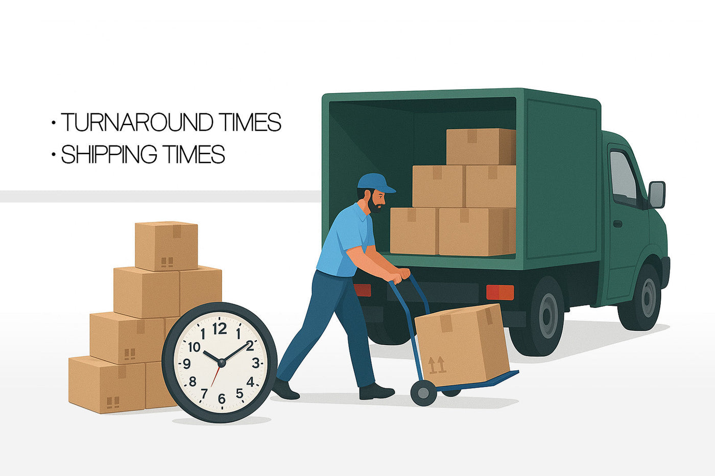 Turnaround Times & Shipping: When Can I Expect My Order?