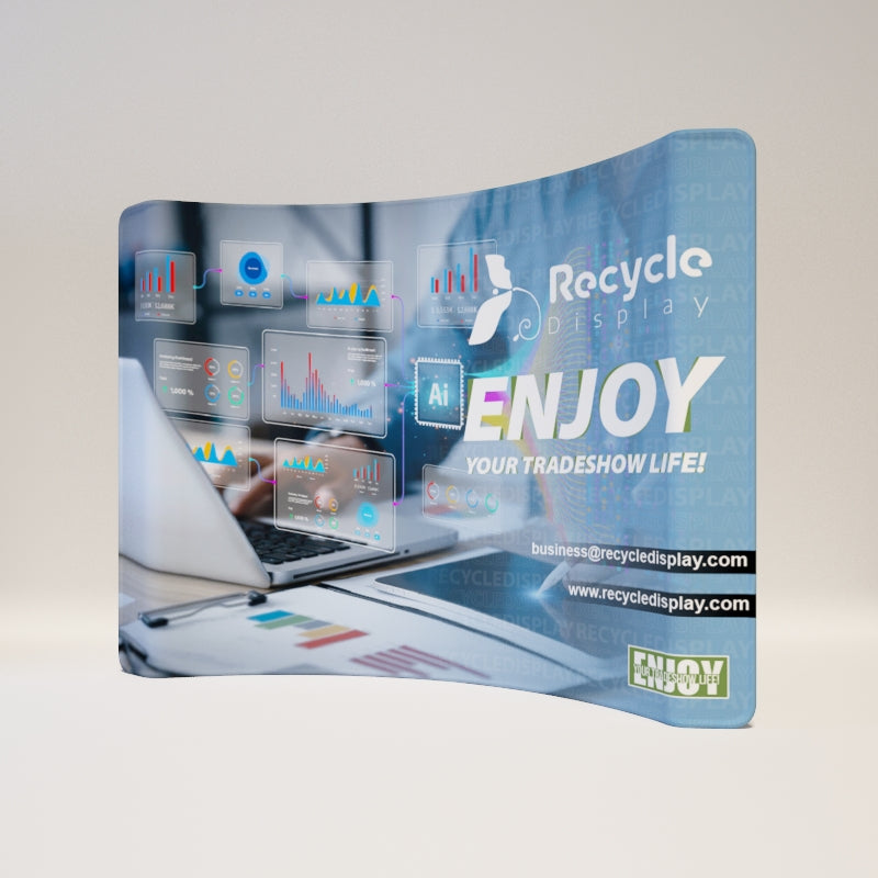 Curved Shaped PillowCase Tension Fabric Backdrop_11_recycle displays