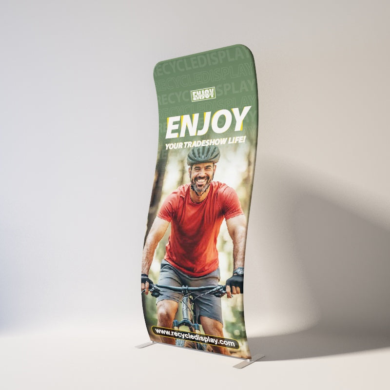 Fabric Display Stand S Shape_3 recycle displays