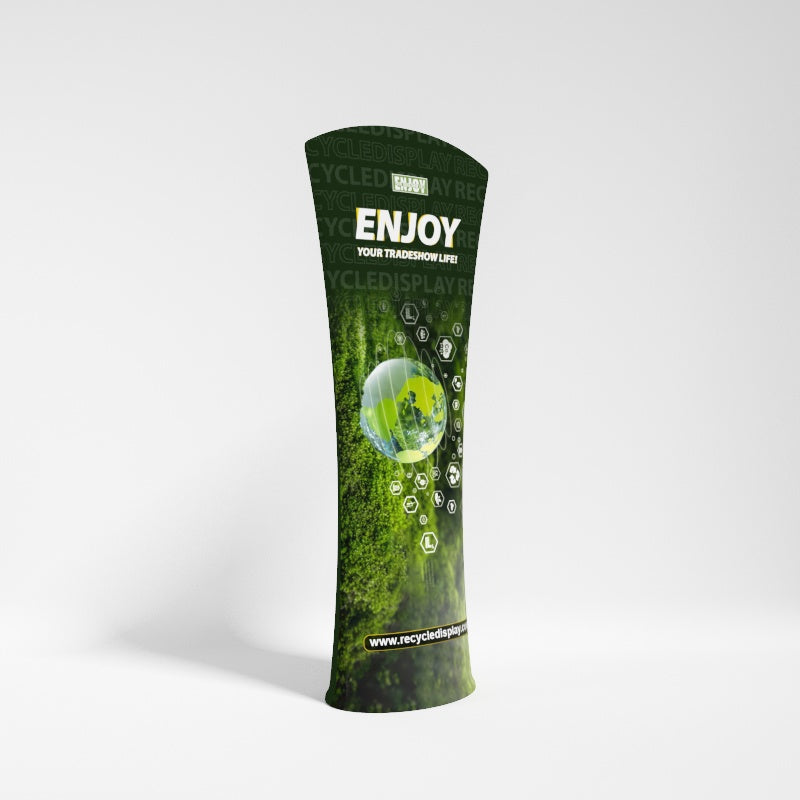 Fabric Display Stand Tower Curved_3_recycle displays