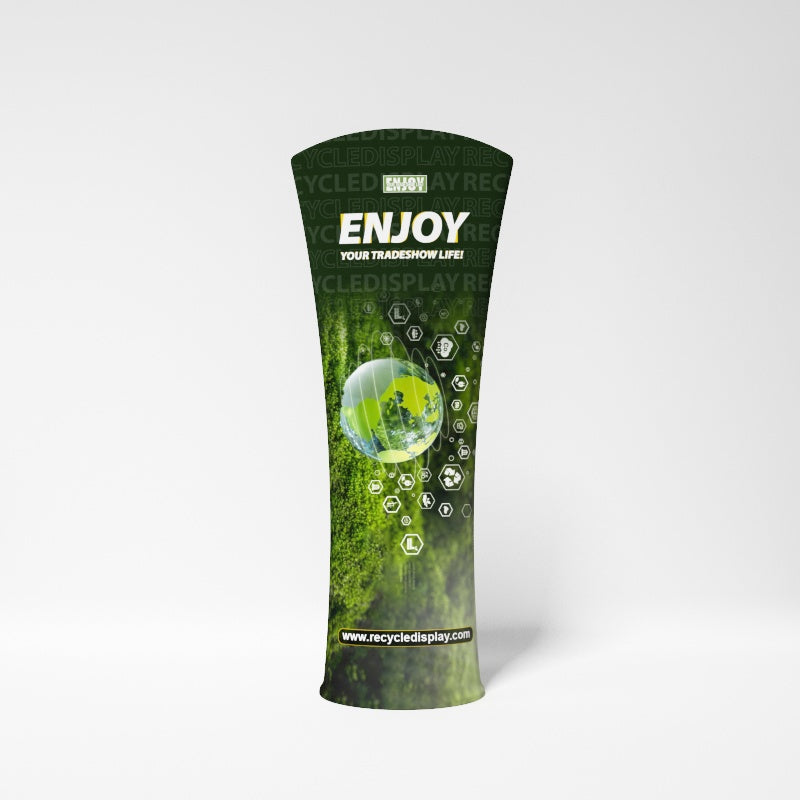 Fabric Display Stand Tower Curved_3_recycle displays