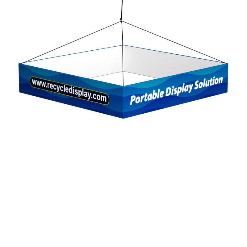 10FT Sky Tube Square Hanging Banners