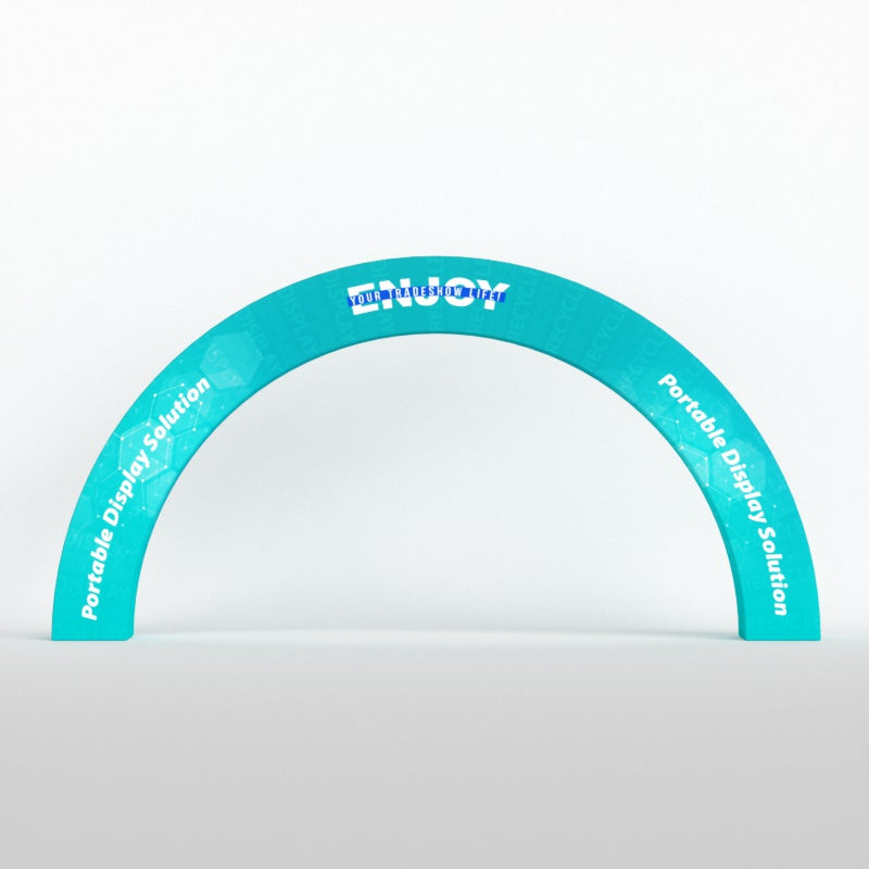 3D Round Arch Display-A | 3D Trade Show Archway – RecycleDisplay