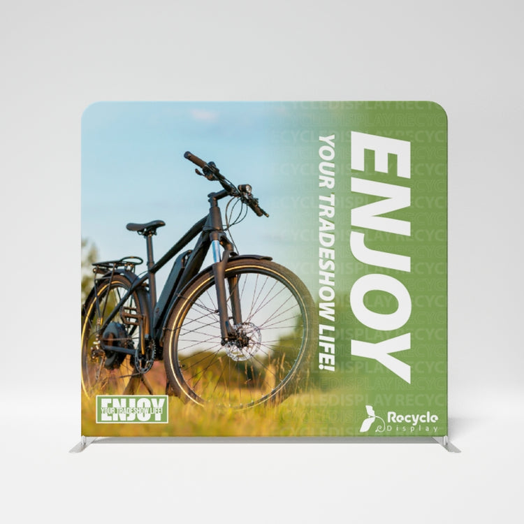 Straight Pillow Case Tension Fabric Backdrop