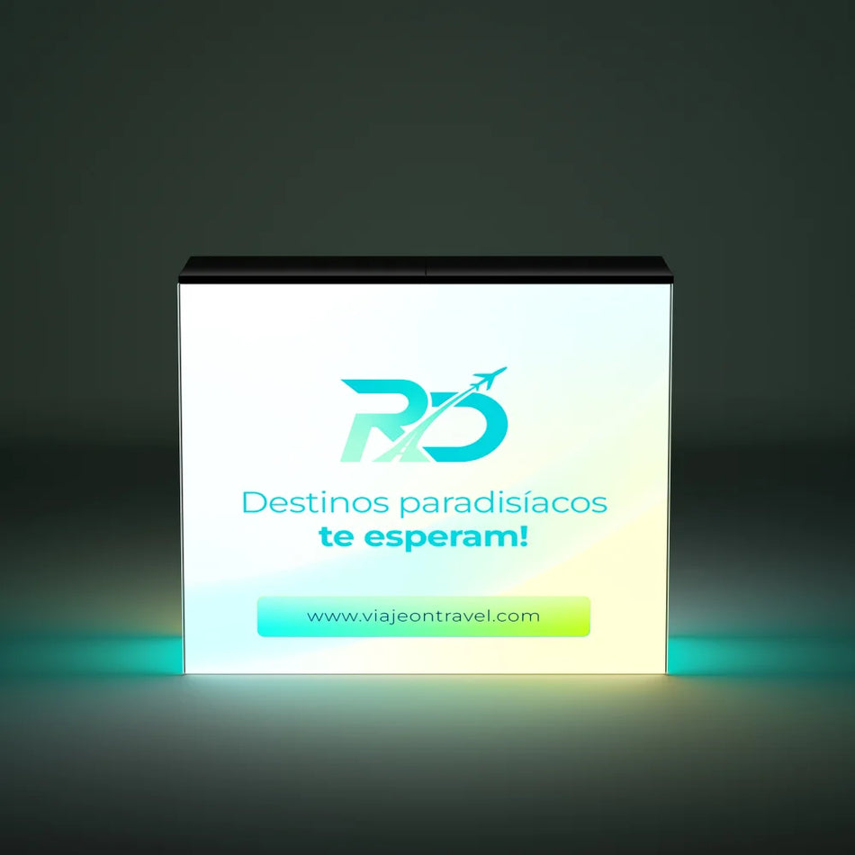 Backlit Promotional Counter