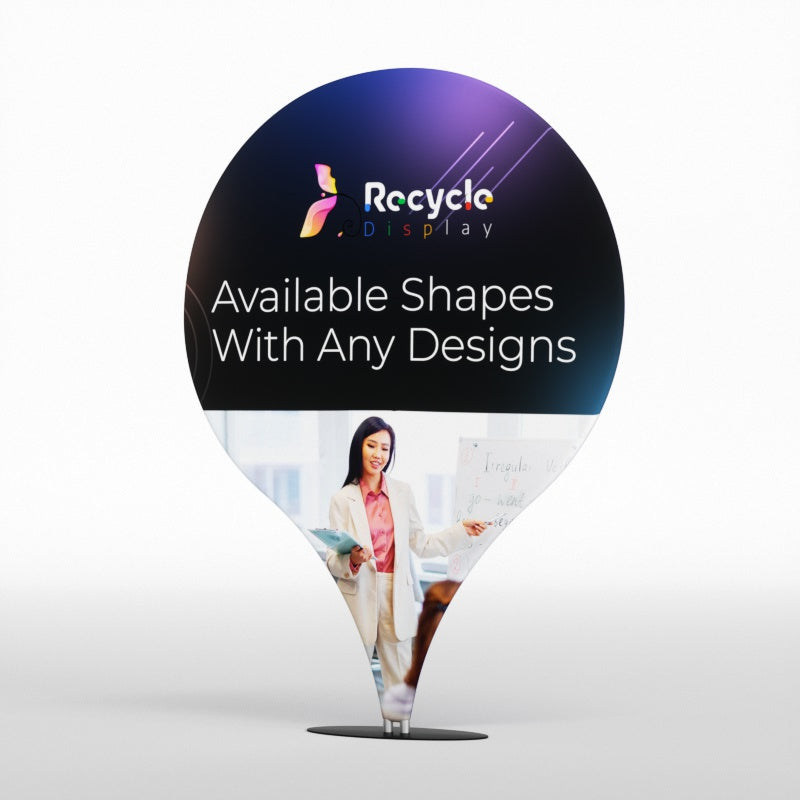 Drop Shaped Display Stand – RecycleDisplay