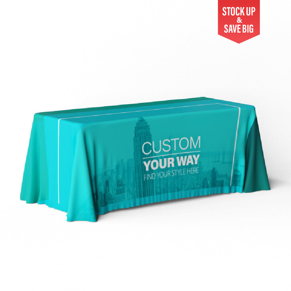 Bulk Pirce-Full Color Table Covers & Throws