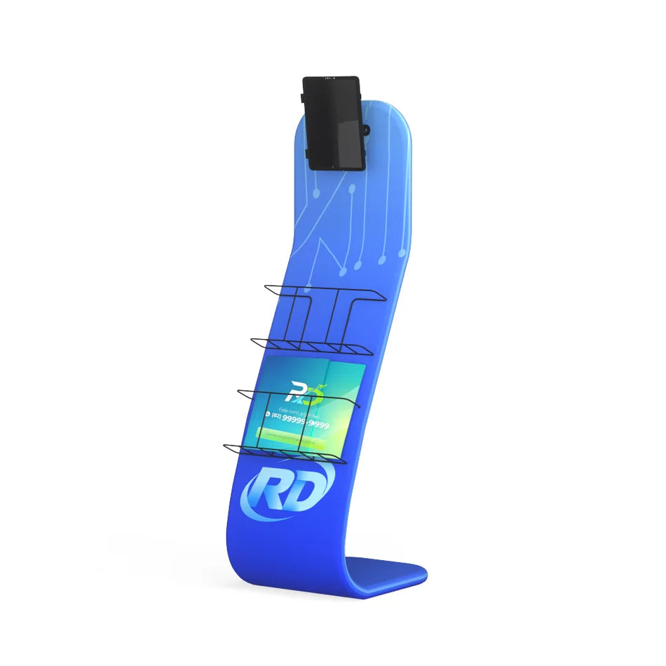 Ipad Stand A with book rack