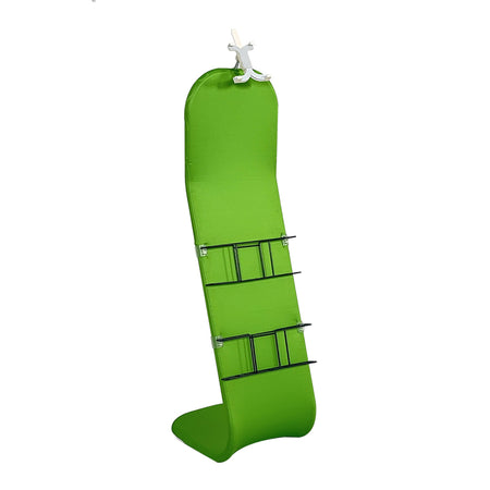 Ipad Stand A with book rack_9_recycle displays