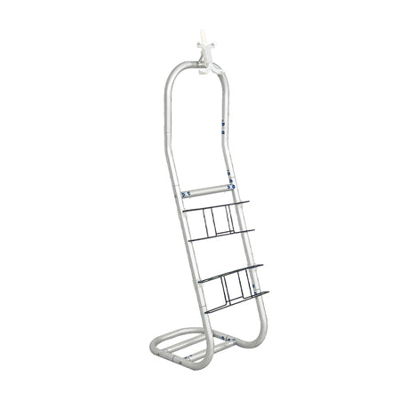Ipad Stand A with book rack_9_recycle displays