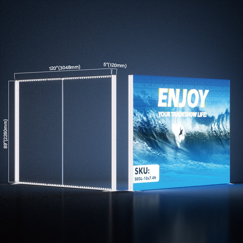 Premium SEG LED Light Sign Box 10x7.4ft