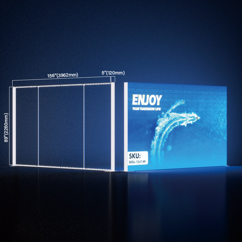 Premium SEG LED Light Sign Box 13x7.4ft