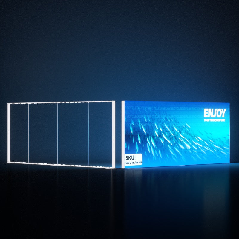 SEG LED Light Sign Box|Backlit SEG Fabric| Customized LOGO| Exhibition ...
