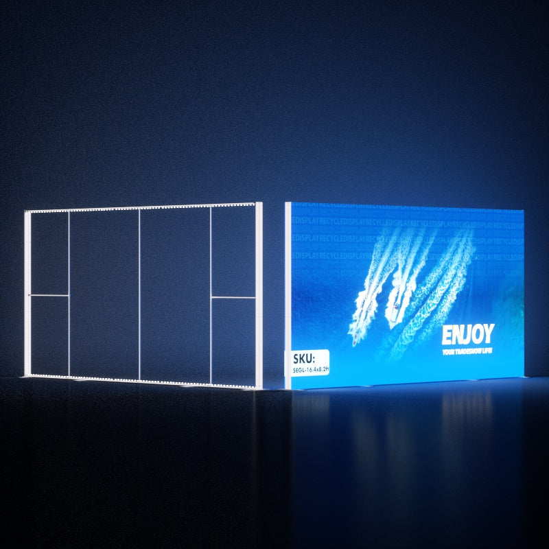 SEG LED Light Sign Box|Backlit SEG Fabric| Customized LOGO| Exhibition ...