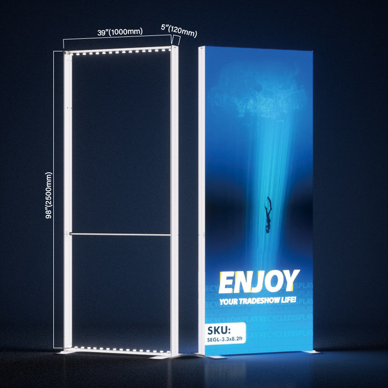 Premium SEG LED Light Sign Box 3.3x8.2ft