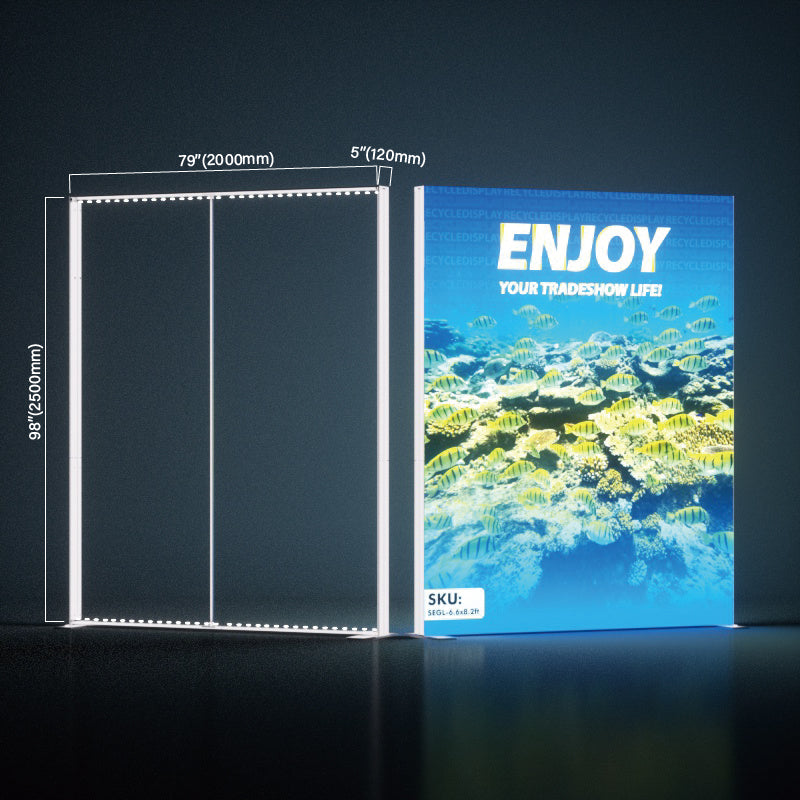 Premium SEG LED Light Sign Box 6.6x8.2ft
