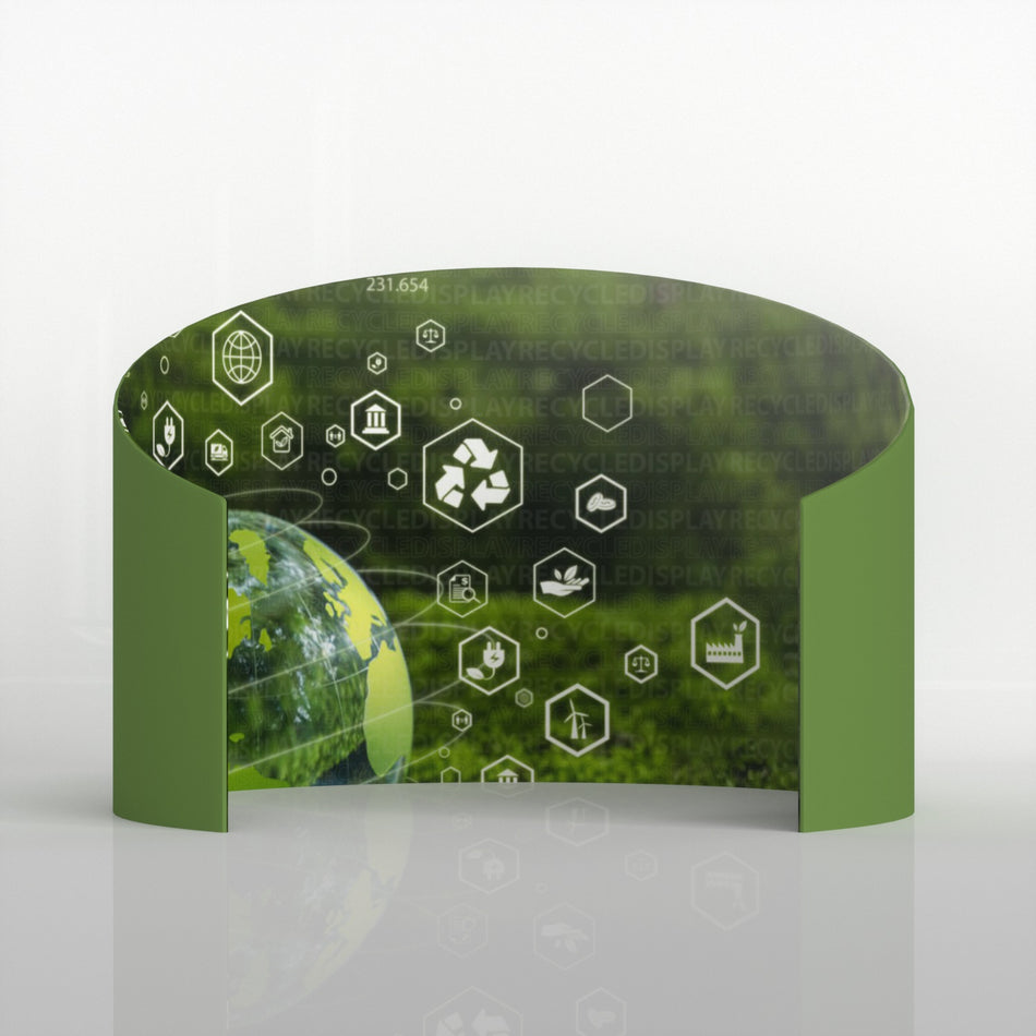 Semicircular PhotoBooth Backdrop-B-11_recycle displays
