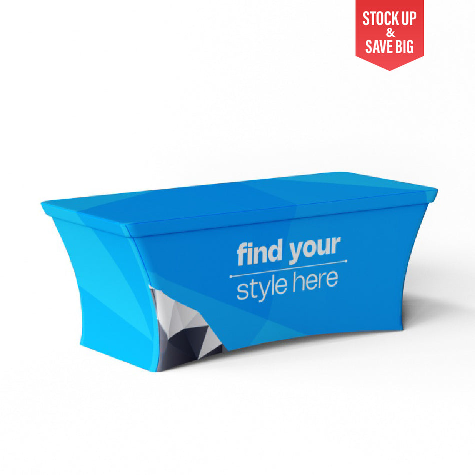 Bulk Pirce-Stretch Fabric Table Cover