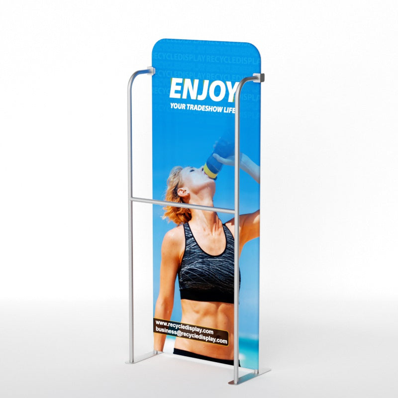 Tension Fabric Stand with Hanging _recycle displaysRail_3